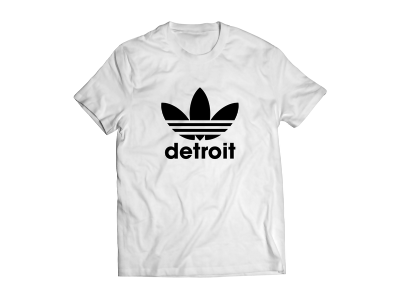 detroit adidas  T Shirt